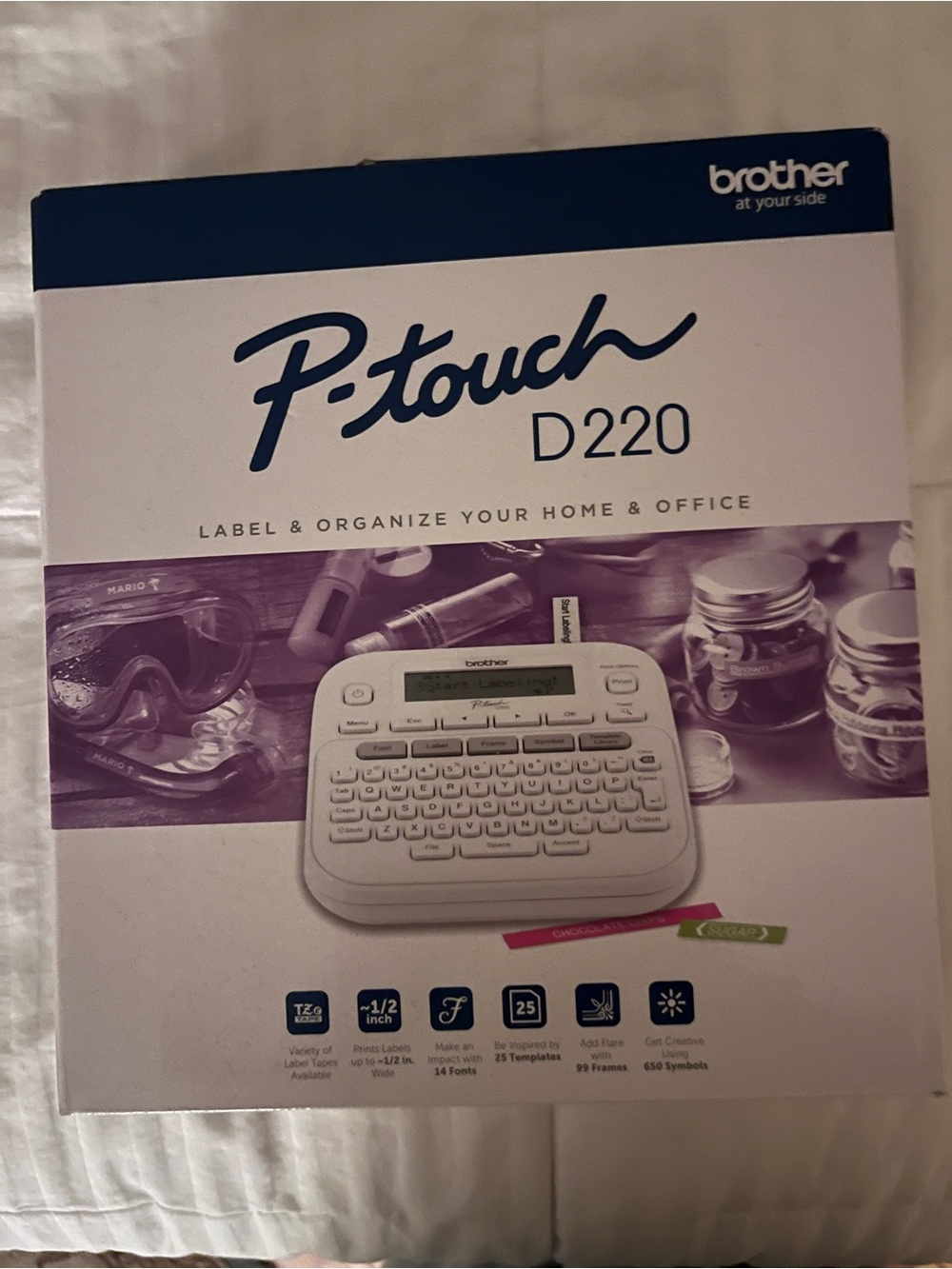 NIB P-touch D220 Label Maker
